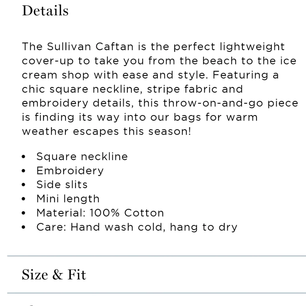 Tuckernuck Blue Striped Mini Sullivan Cover-up Dress - Picture 5 of 9